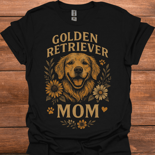 Golden Retriever Mom T-Shirt