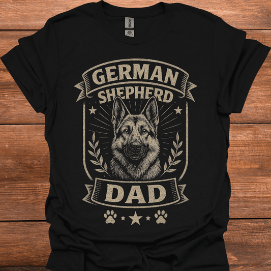German Shepherd Dad T-Shirt