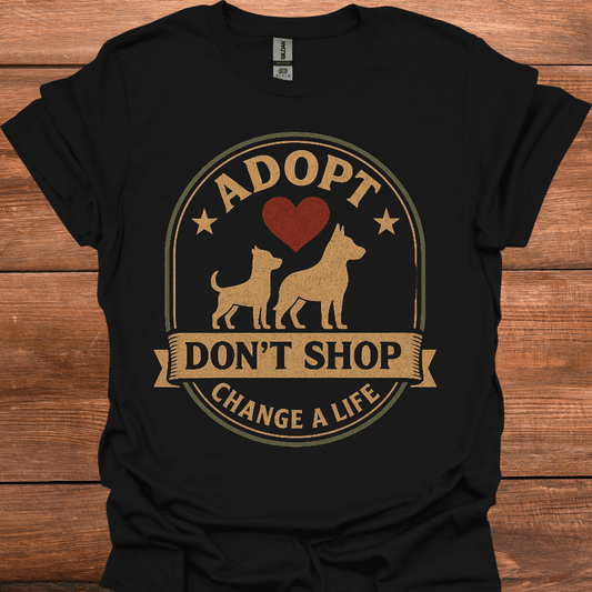 Adopt Don't Shop T-Shirt