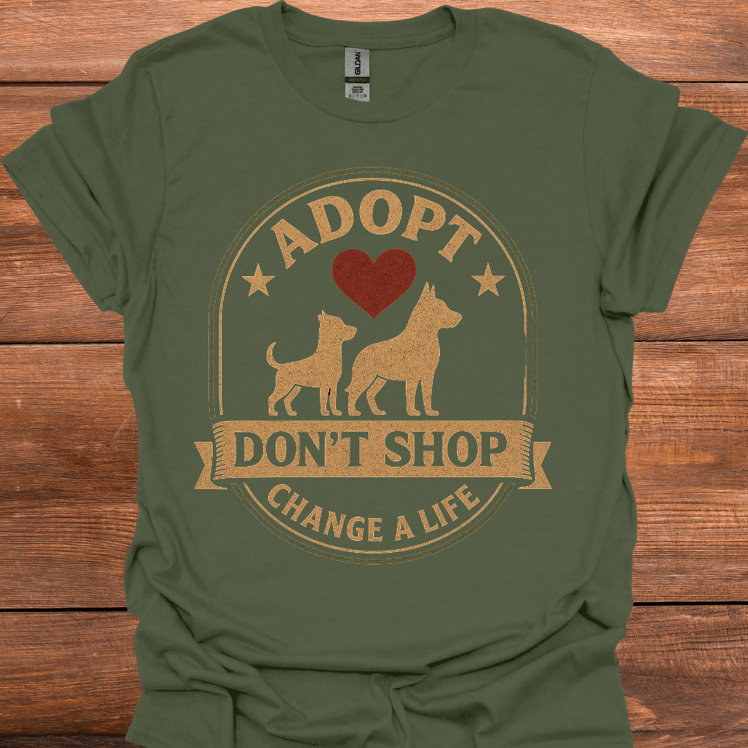 Adopt Don't Shop T-Shirt