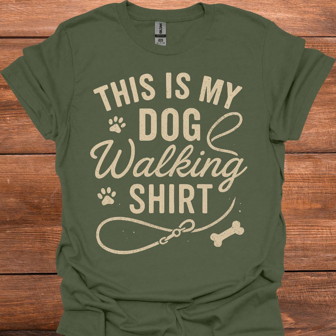 This Is My Dog Walking Shirt T-Shirt