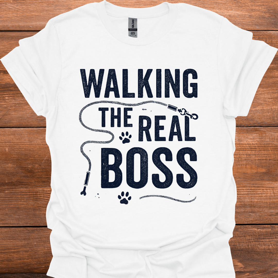 Walking The Real Boss T-Shirt
