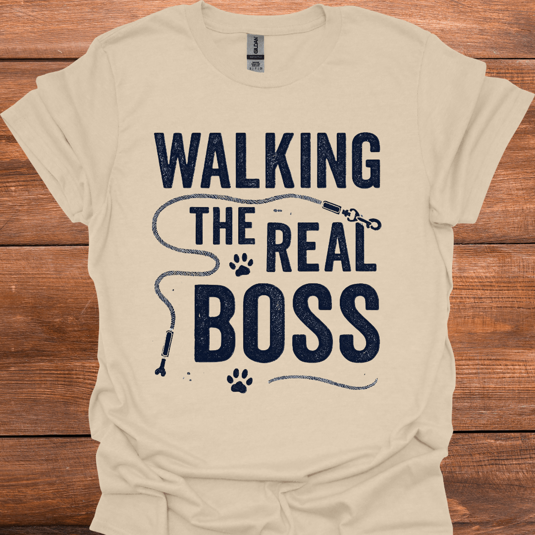 Walking The Real Boss T-Shirt