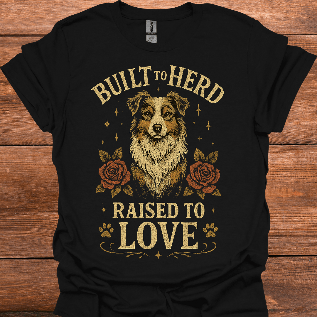 Built To Herd Raised To Love T-Shirt