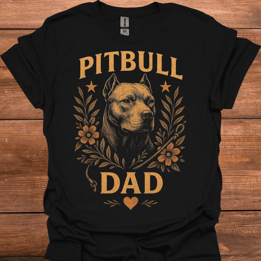 Pitbull Dad T-Shirt