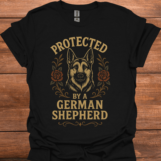 Protected By A German Shephard T-Shirt