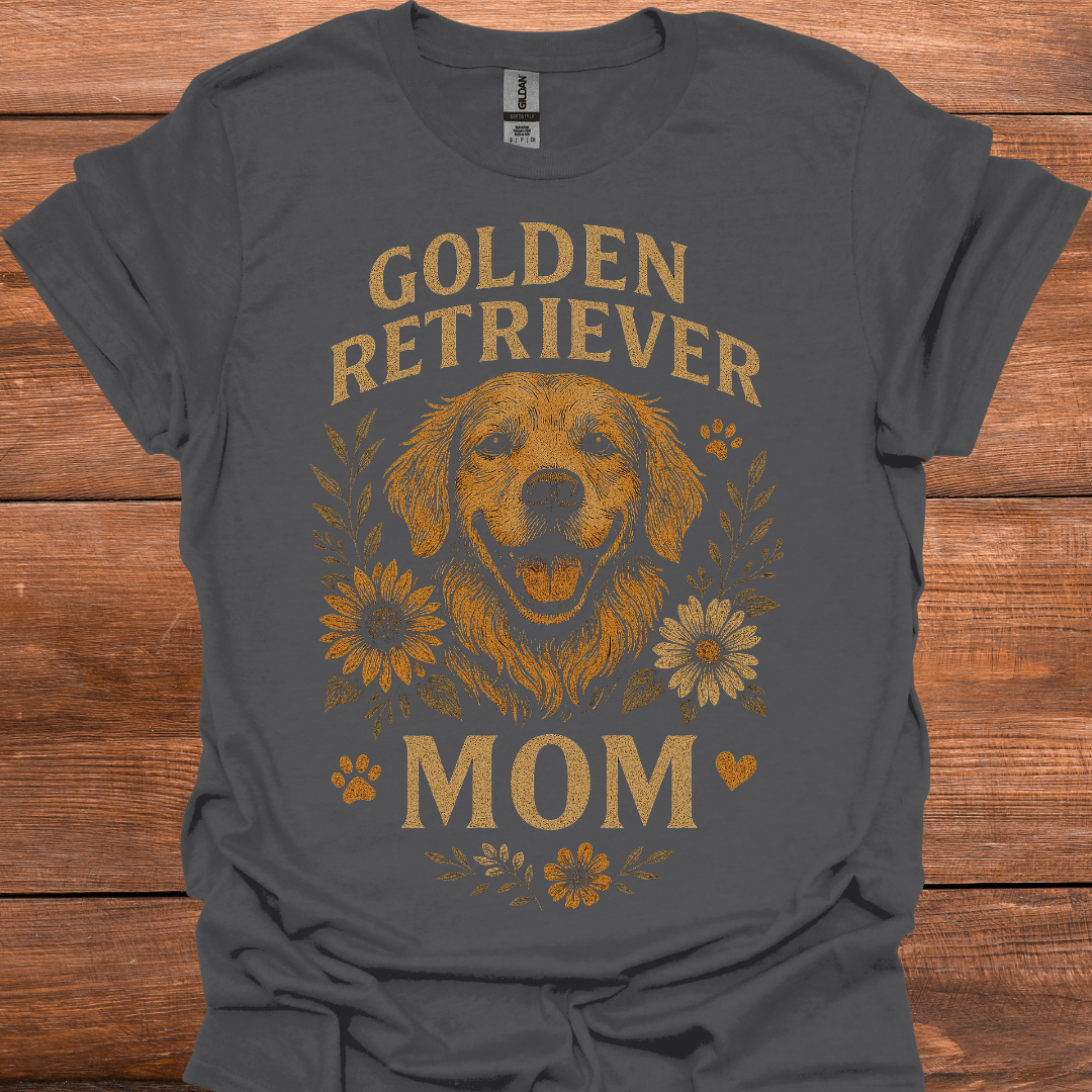 Golden Retriever Mom T-Shirt