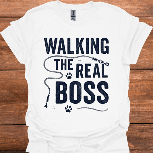 Walking The Real Boss T-Shirt