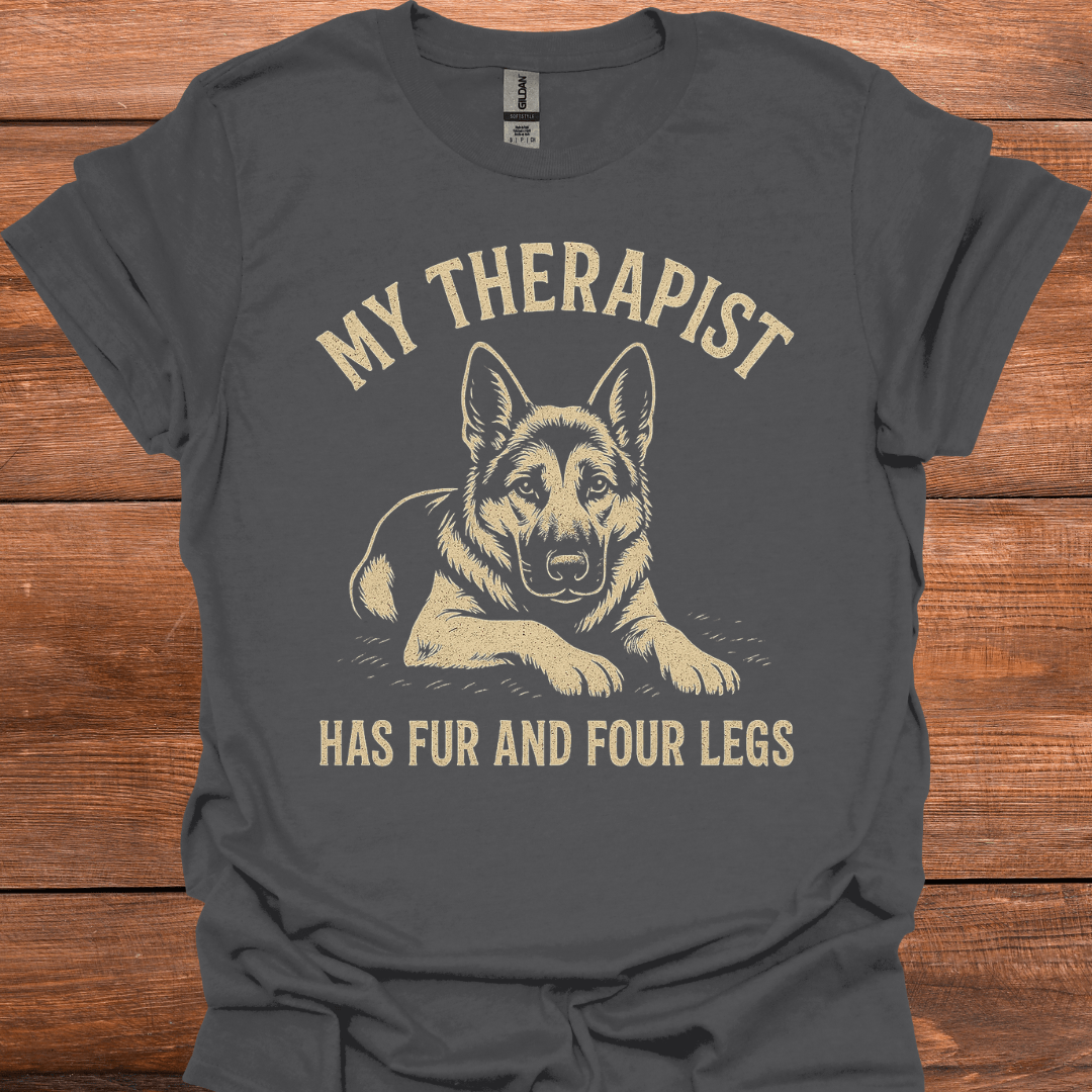 My Therapist Has Fur And Four Legs T-Shirt