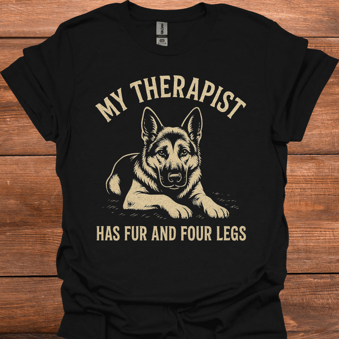 My Therapist Has Fur And Four Legs T-Shirt