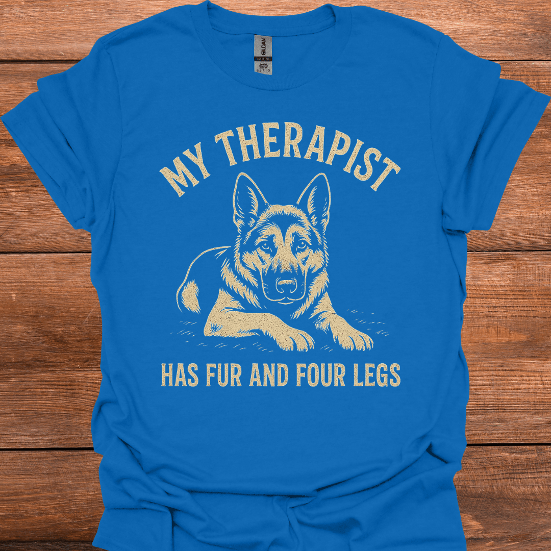My Therapist Has Fur And Four Legs T-Shirt